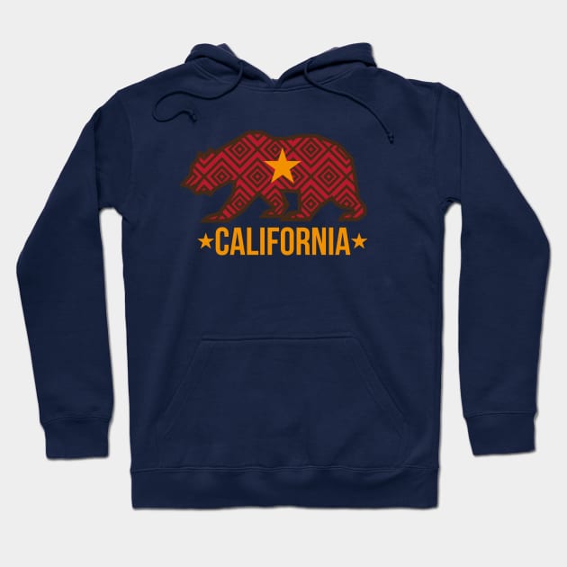 Republic of California Bear Hoodie by sanseffort